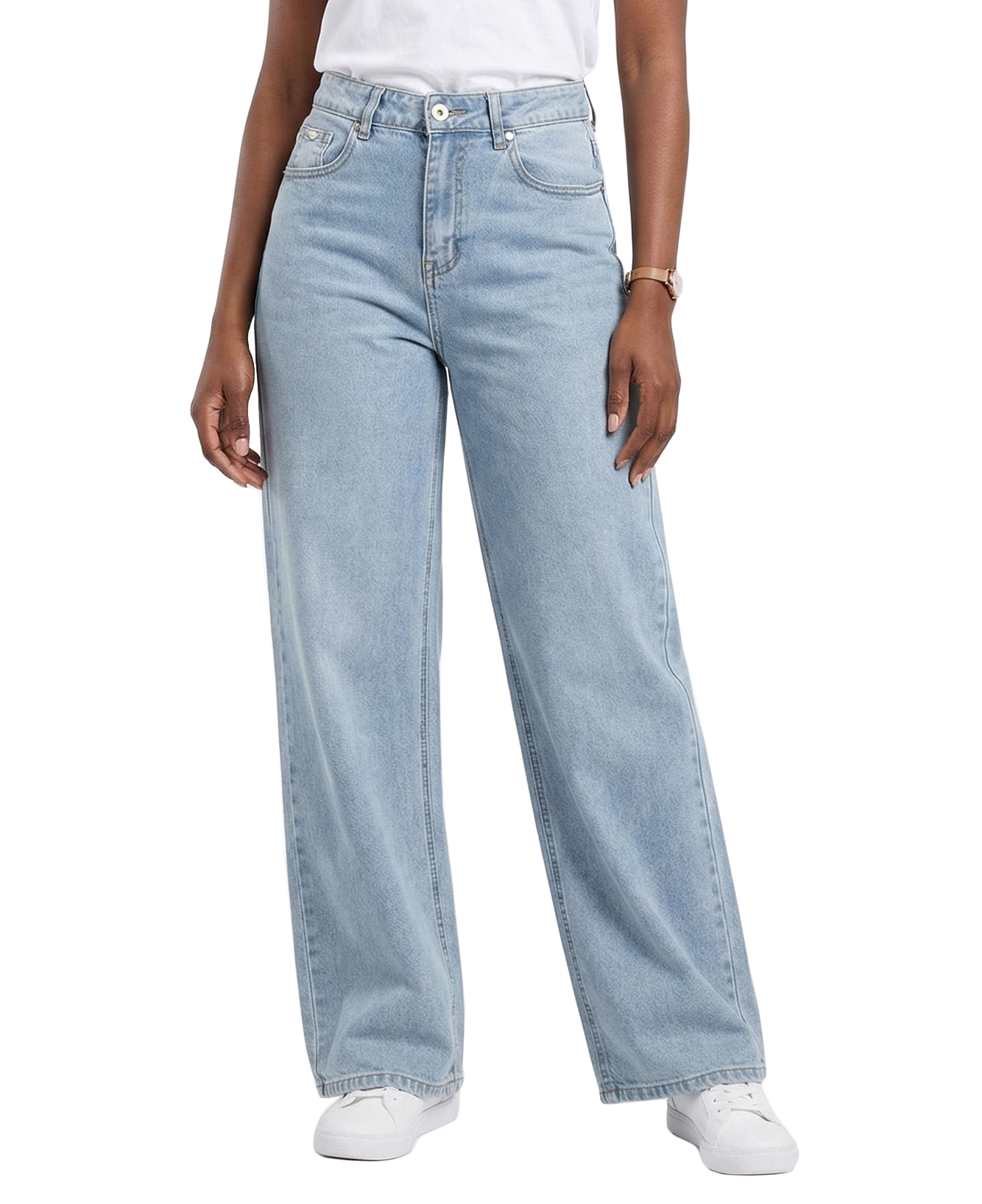 GUJ72282, Gusto - Women's Wide-Leg Jeans