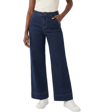 GUJ7229, Gusto Women's Wide-Leg Jeans