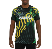 JER10FLGMN,  Men's Dry-Fit Jamaican Jersey