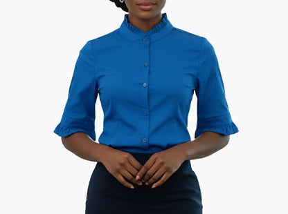 JO39586, Cozzi - Ladies 3/4 Sleeves Shirt S-XL
