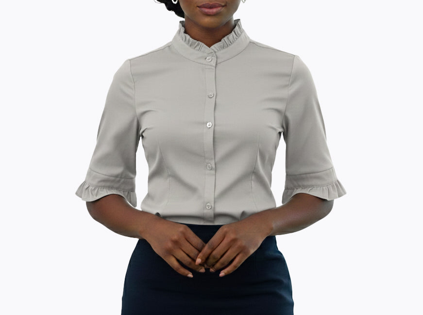 JO39586, Cozzi - Ladies 3/4 Sleeves Shirt S-XL