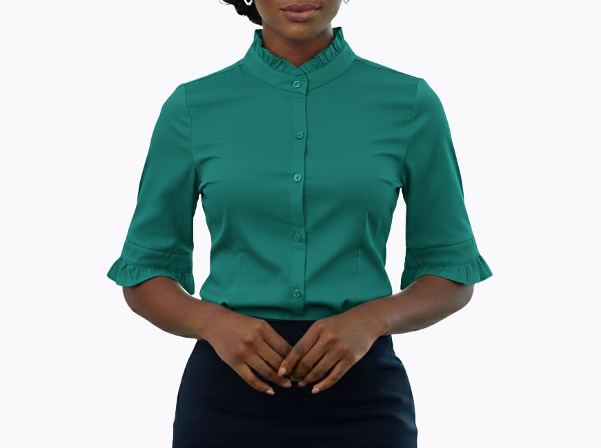 JO39586, Cozzi - Ladies 3/4 Sleeves Shirt S-XL