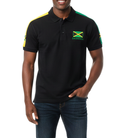 ME-27, Jamaican Uni-Sex Adult Color Polo T-Shirt