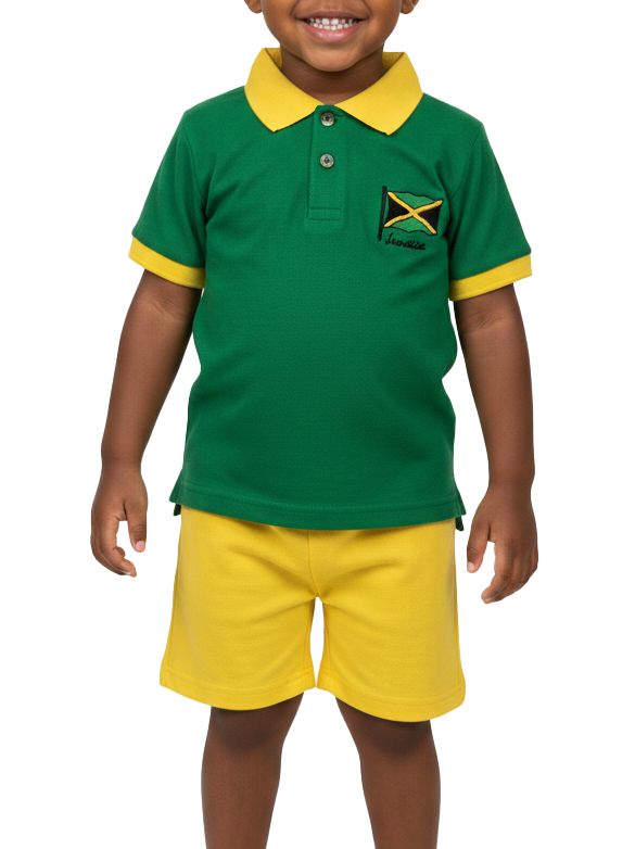 ME-8200K, Kids Jamaican 2PC Out-fit