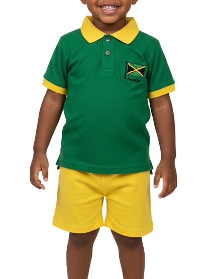 ME-8200K, Kids Jamaican 2PC Out-fit