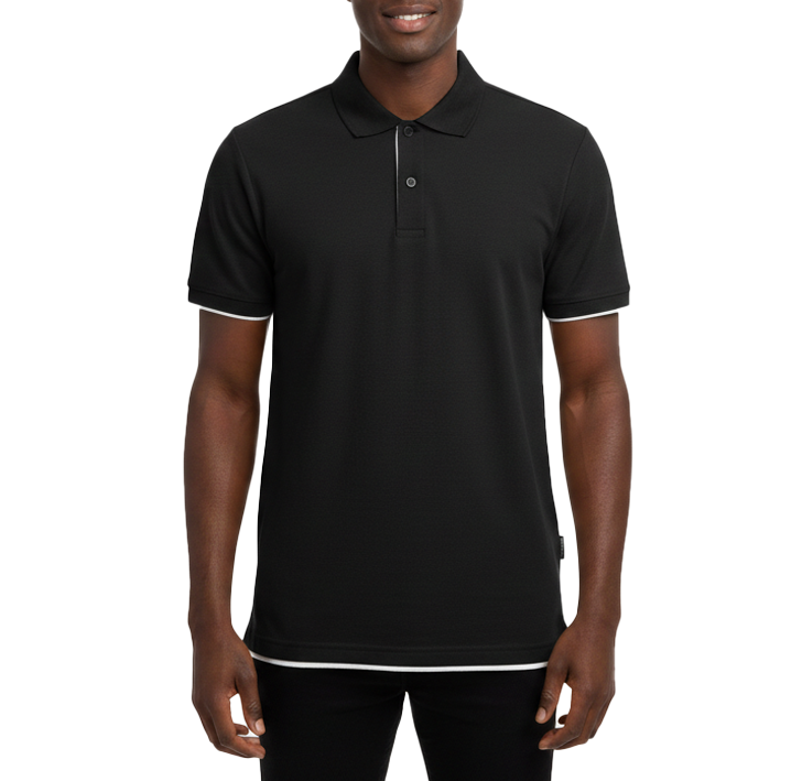 MX171, Banana Blue Men's S/S Polo S-XL