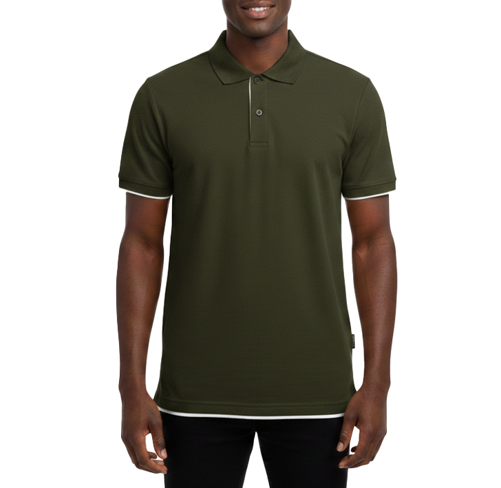 MX171, Banana Blue Men's S/S Polo S-XL