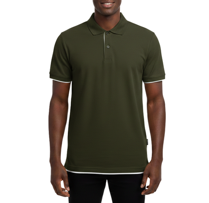 MX171, Banana Blue Men's S/S Polo S-XL