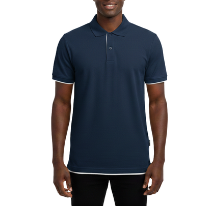 MX171, Banana Blue Men's S/S Polo S-XL