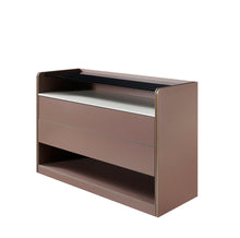 PA209D, Dresser W/Mirror Beige + Lt Coffee (1250x480x870)