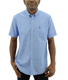 RMS31107, Regatta - Men's Classic Fit Short Sleeve Sport Shirt (S-XL)