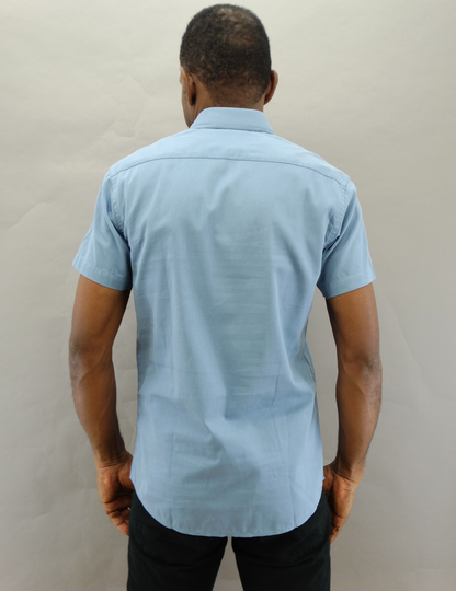 RMS31116, Regatta - Men's Slim Fit Short Sleeve Sport Shirt (S-XL)