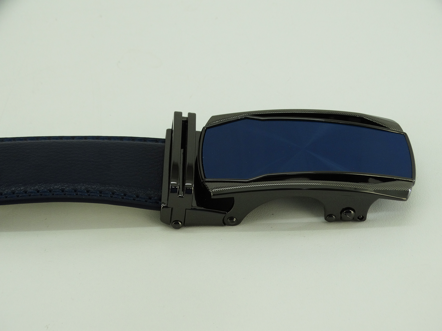 RT032, Revonah Men's Track Belt (32-34) - Navy