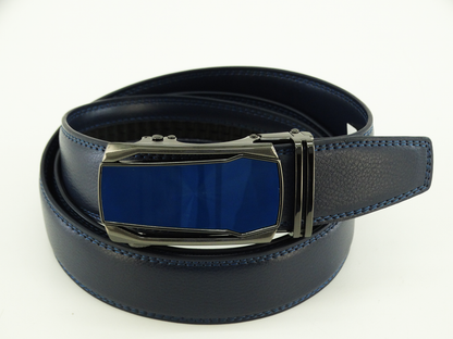 RT032, Revonah Men's Track Belt (32-34) - Navy