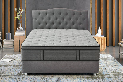 SLMT2, Ekhaya Design, King Mattress 193x203x32cm Pocketed Springs + Memory Foam