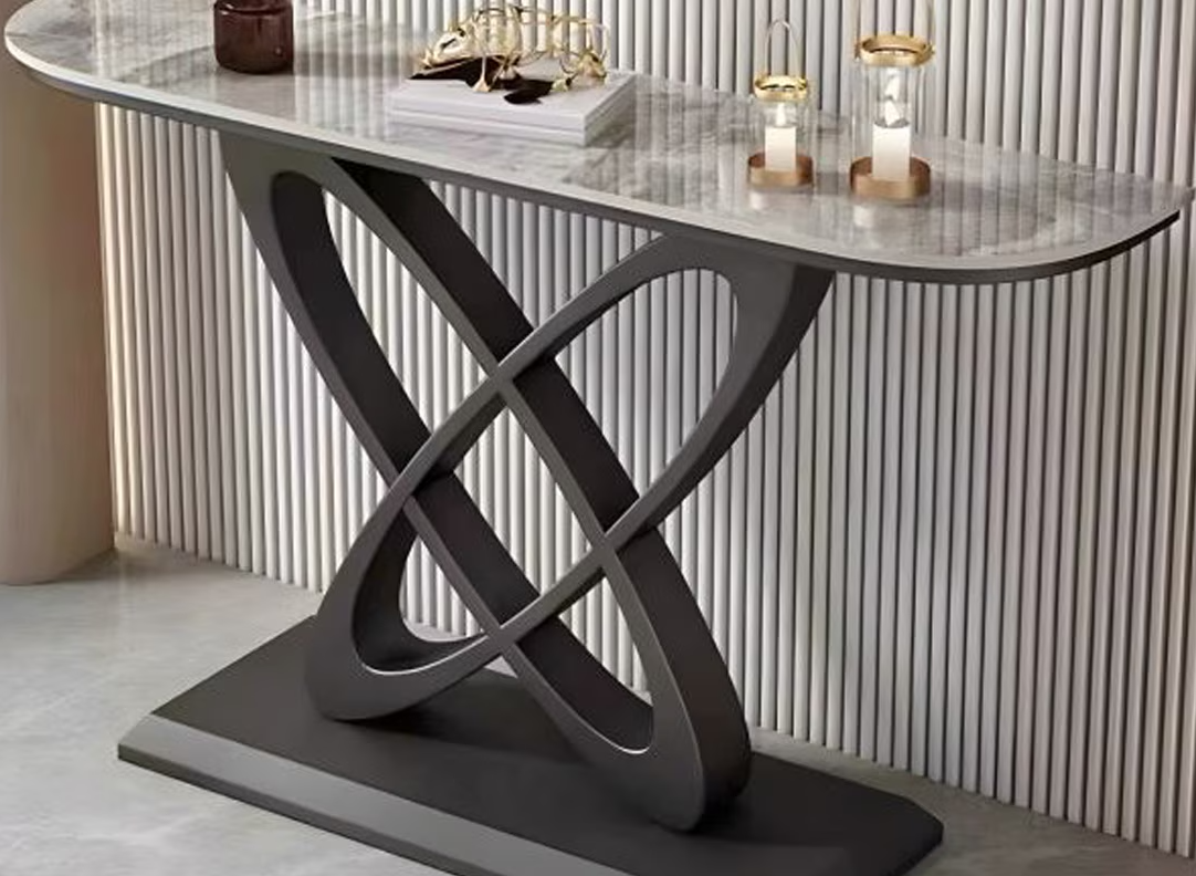 Y025, Faux Marble Entrance Table