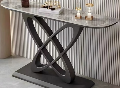 Y025, Faux Marble Entrance Table