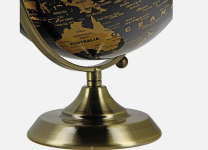 28107, 8" Rotating Globe w/ Metal Stand