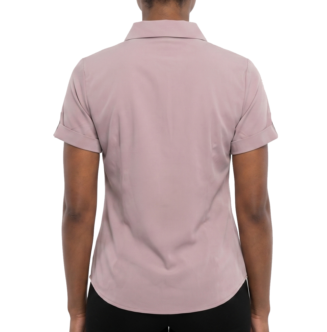 TM9488RO, Clix Plus Women S/Sleeve  Shirt-ROSE S-XL