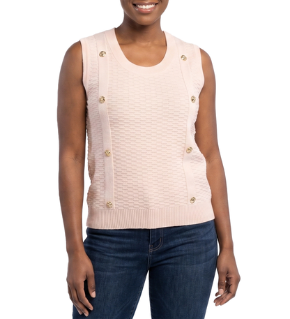 TTY592,Just Blu Women S/Less Blouse