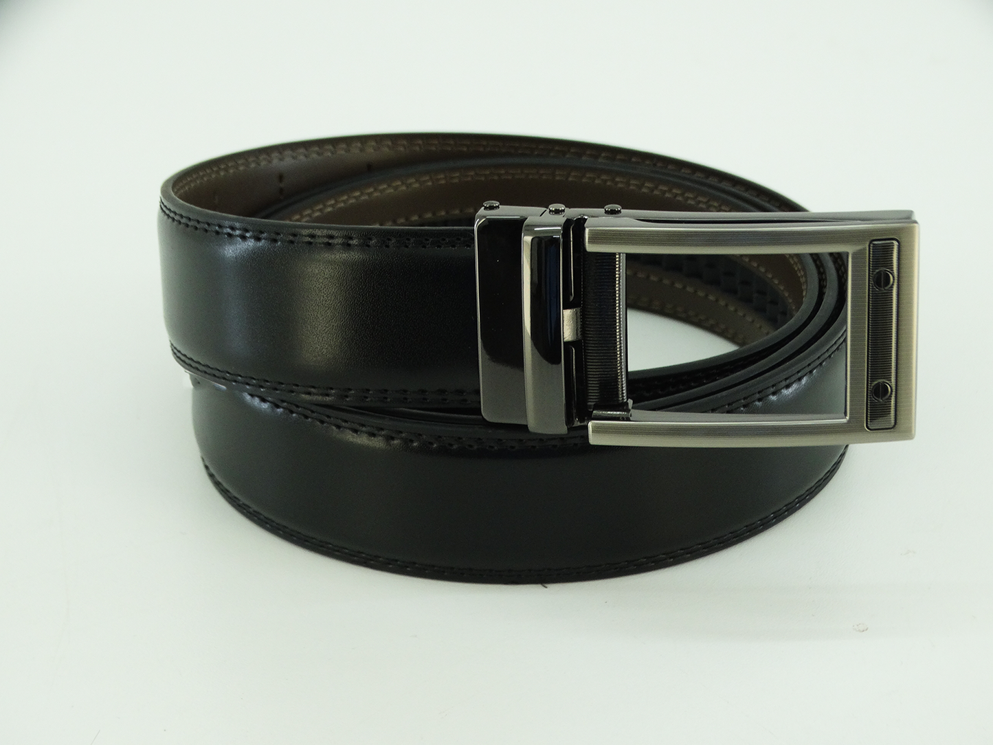 V499, Valentini Men's Track Belt (44) - BLACK