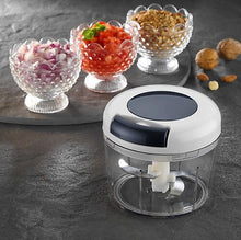 VP013, VIP Ahmet - Manual Food Processor - White/Dk. Blue (900ML)