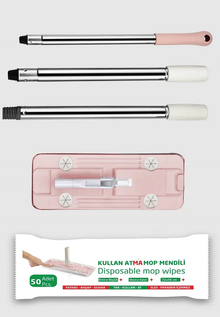 VP519, VIP Ahmet - Swivel Mop w/ Disposable Mop Wipes