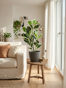 YD299112,  Artificial Variegated Fiddle Leaf Fig