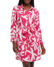 A34818, Amoremio, Ladies L/S Button Down Long Blouse S-XL