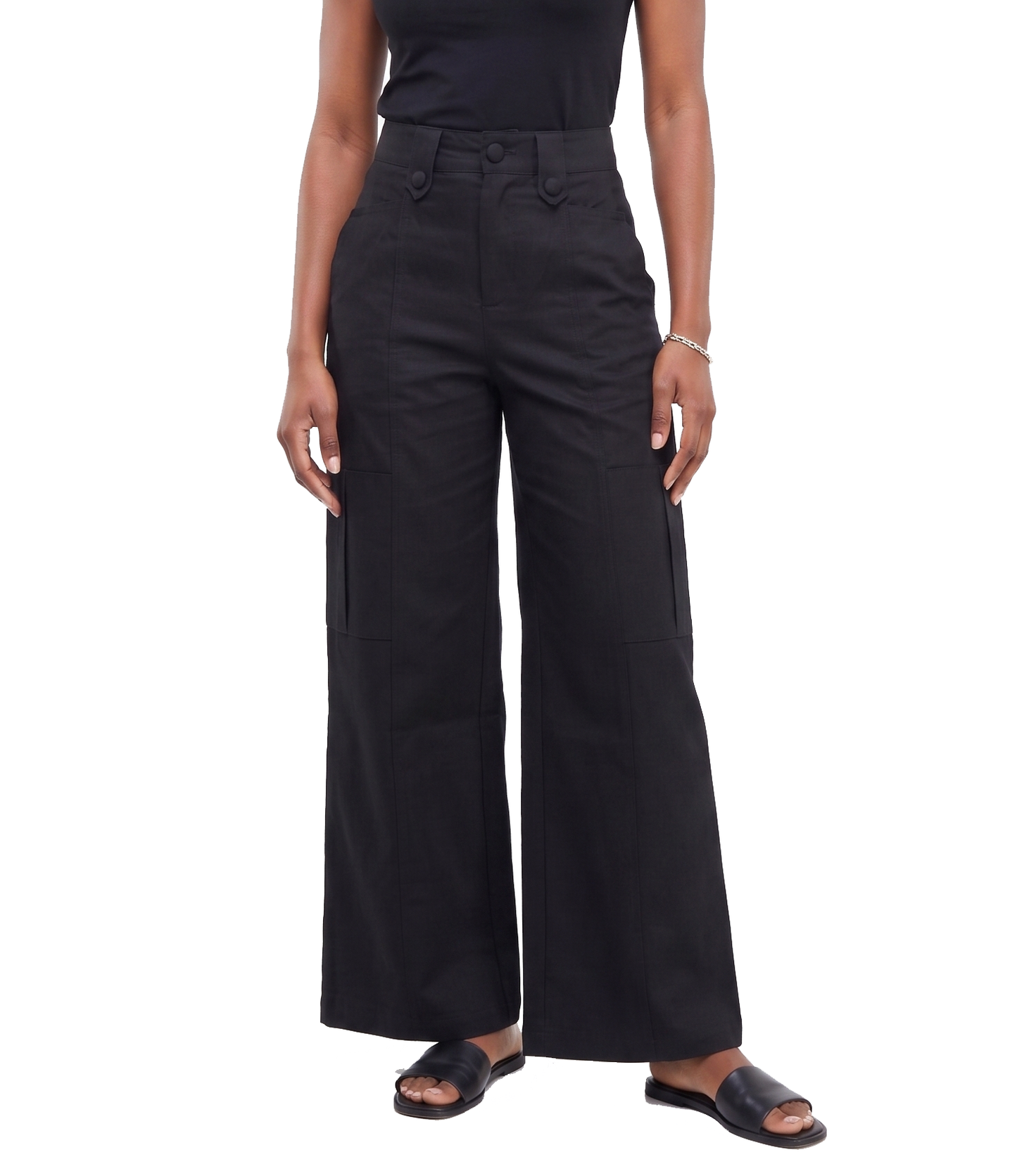 AS617, Cozzi - Women's Wide-Leg Pants