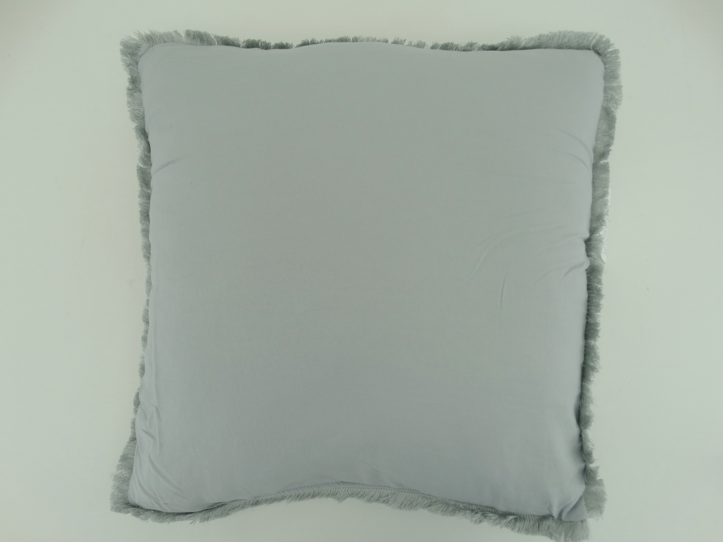 BCSQ46479B, Gather Hem - 10Pc Queen Comforter Set - Pale Grey