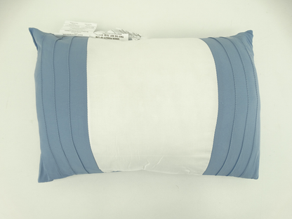 BCSQ49553A, Gather Hem - 10Pc Queen Comforter Set - Rain Blue