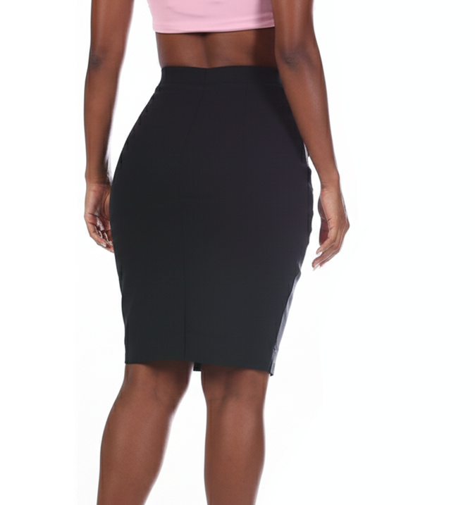 CL234, Cozzi - Ladies Pencil Skirt S-XL