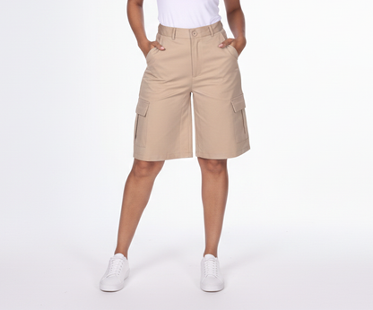 CL463A, Cozzi - Women's Cargo Bermuda Shorts 3/4-13/14