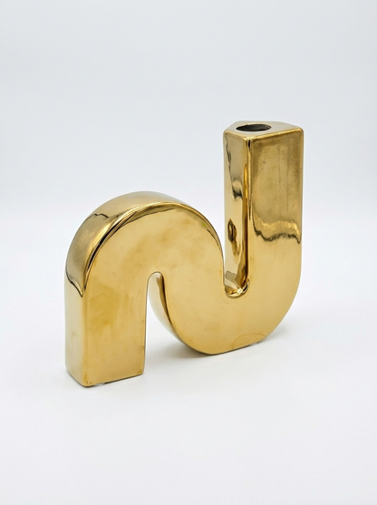 DD550, Ceramic Loopy Vase - 7"