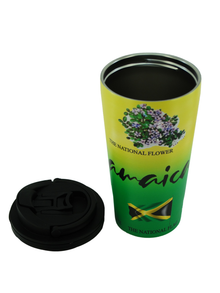 DIV-103, Matte Travel Mugs Yellow Green