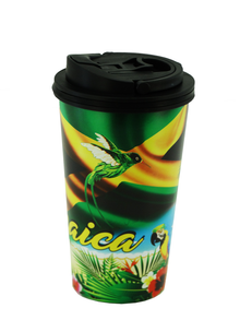 DIV-105, Matte Travel Mugs Green Black
