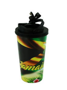 DIV-105, Matte Travel Mugs Green Black