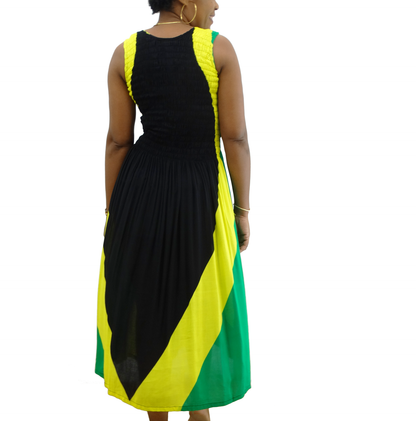 DS-2101, Ladies  Long Rayon Dress One Size
