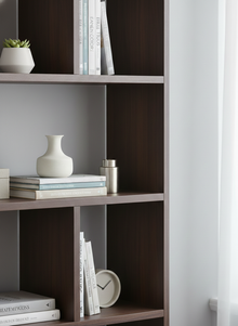 LS606S, Modern Ribbed Ceramic Vase - 7"