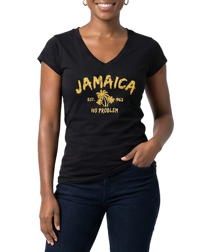 ME-17450, Ladies Jamaican Colors Blouse