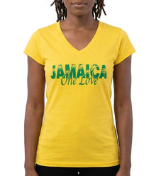 ME-17450, Ladies Jamaican Colors Blouse