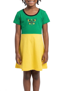 ME-18750T,  Teen Size Girls Jamaican Dresses