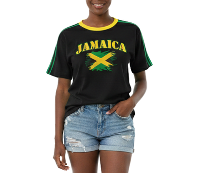 ME1820TPPTD00, Jamaican Color Print T-Shirt