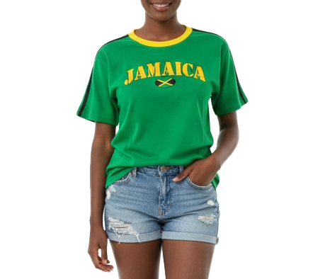 ME1820TPPTD00, Jamaican Color Print T-Shirt