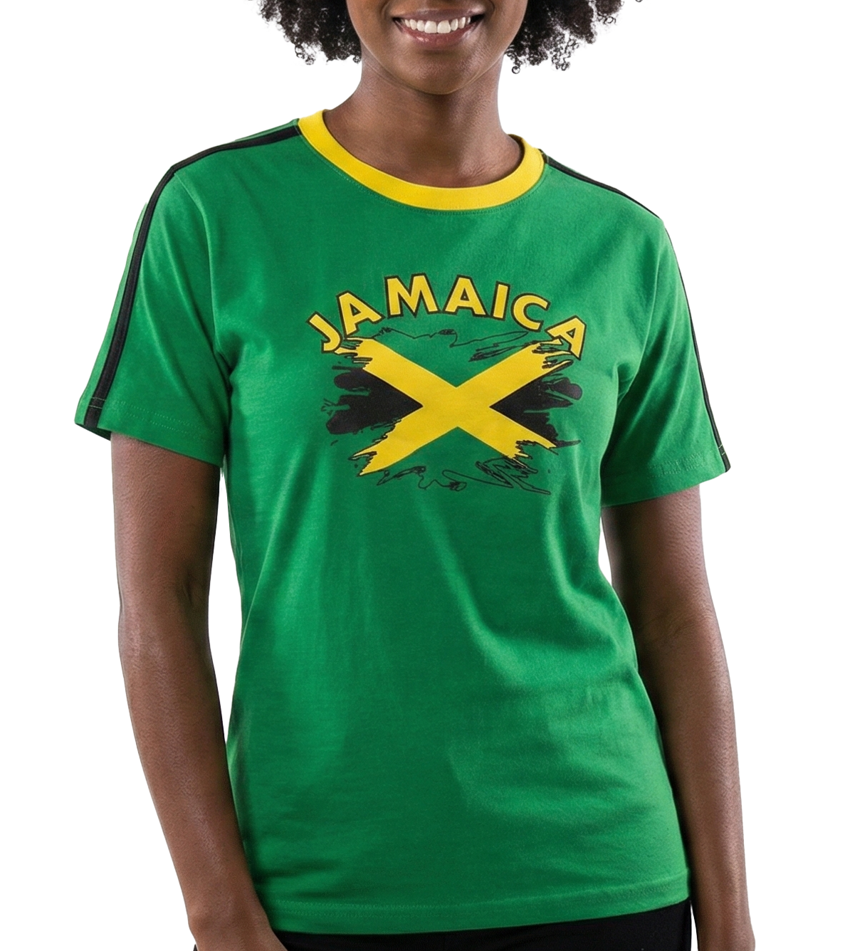 ME1820TPPTD00, Jamaican Color Print T-Shirt