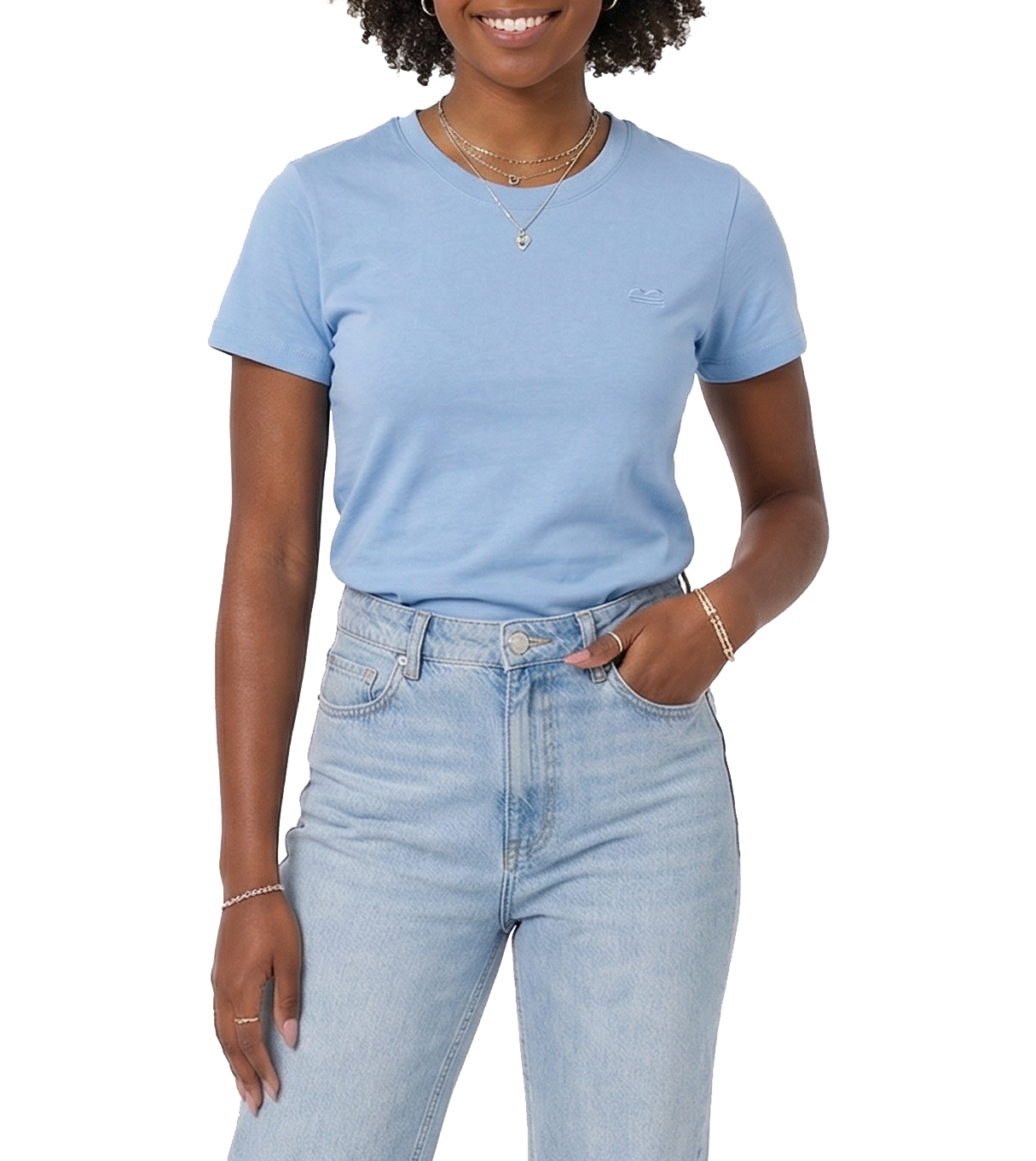 OSL6371, Off Shore - Ladies Crew Neck S/S Top