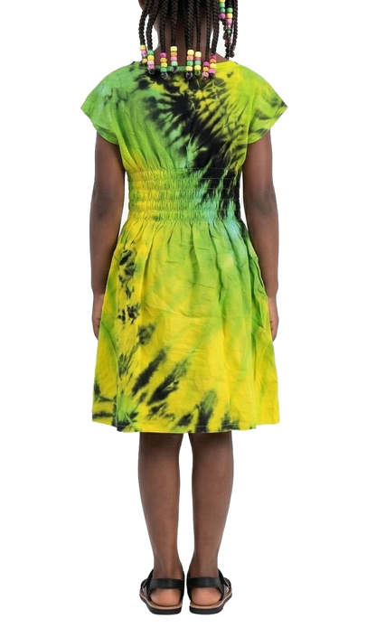 PTR-46, Girls Tie-Dye Dress