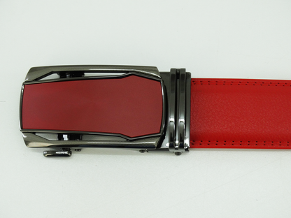 RT043, Revonah Men's Track Belt (32-34) - RED