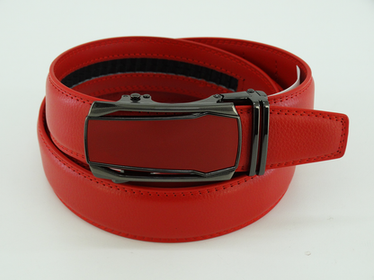 RT043, Revonah Men's Track Belt (32-34) - RED